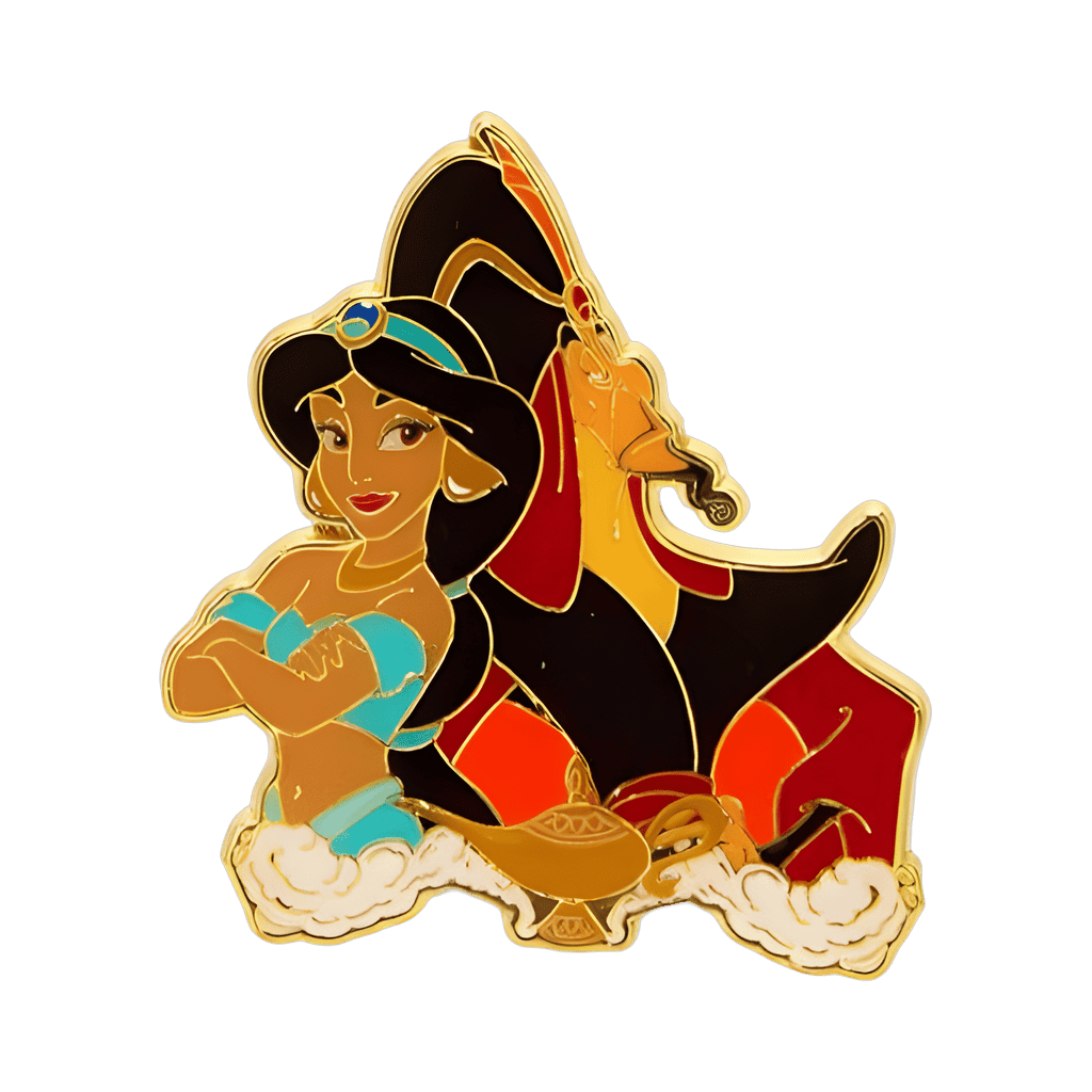 Jasmine & Jafar Disney pin