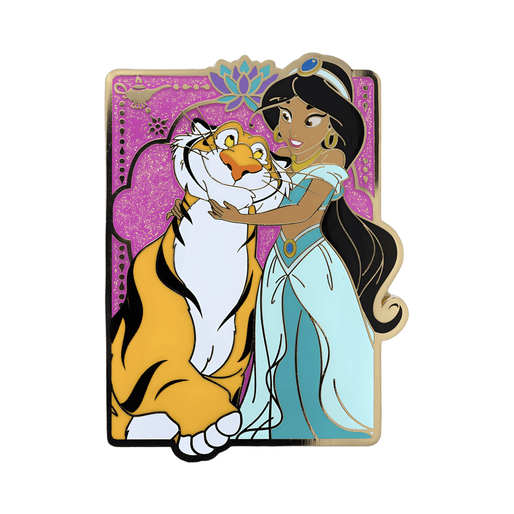Aladdin - Jasmine & Rajah Disney pin