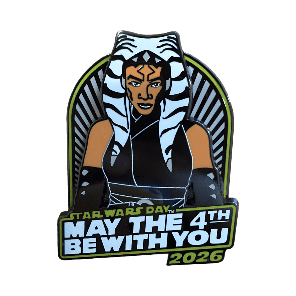 Ahsoka May the 4th Be With You Disney pin