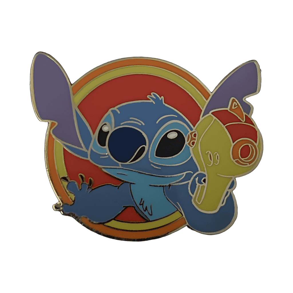 Stitch with Phaser Disney pin