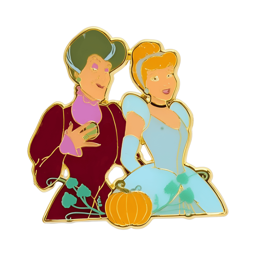 Cinderella & Lady Tremaine Disney pin