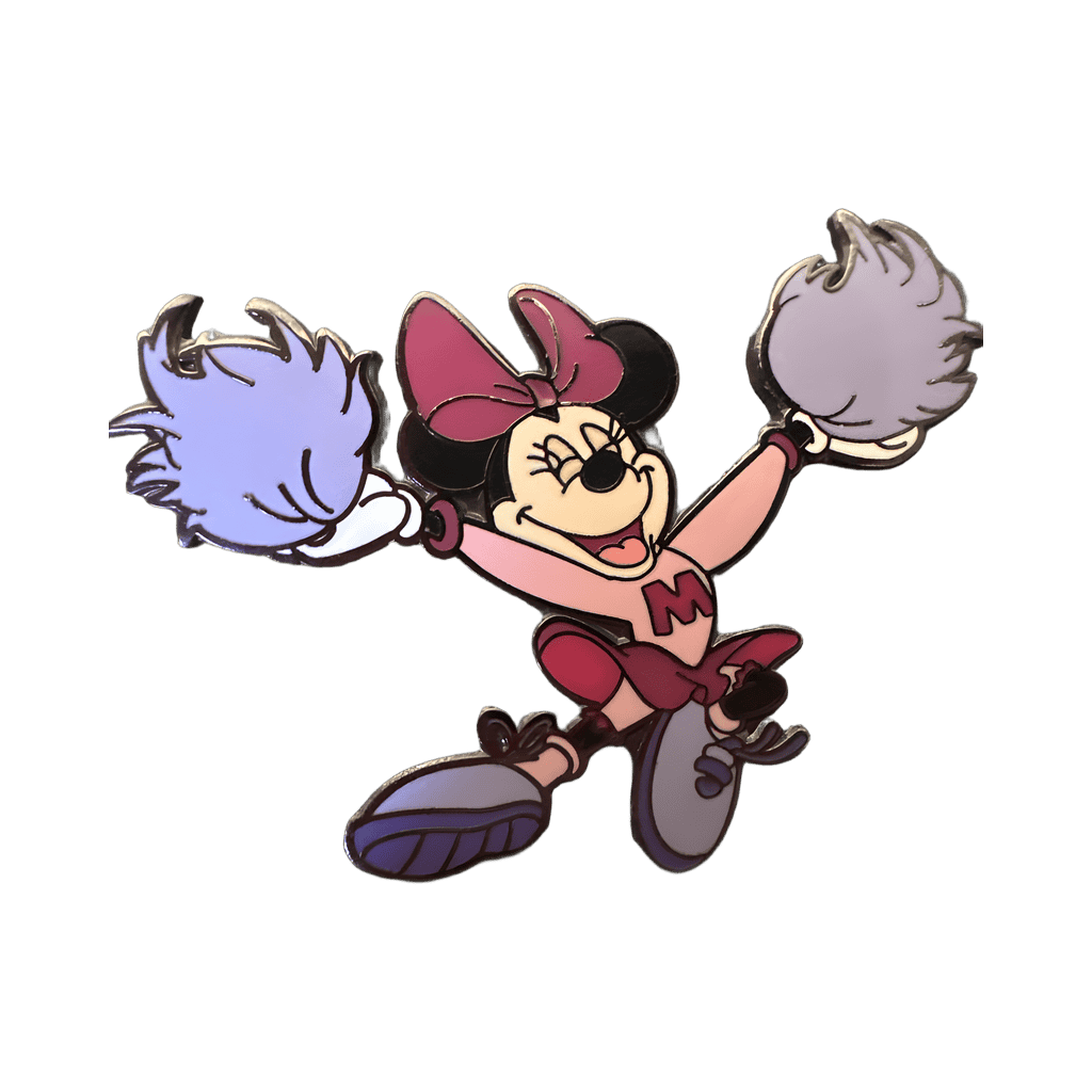 Cheerleader Minnie Mouse 2003 Disney pin
