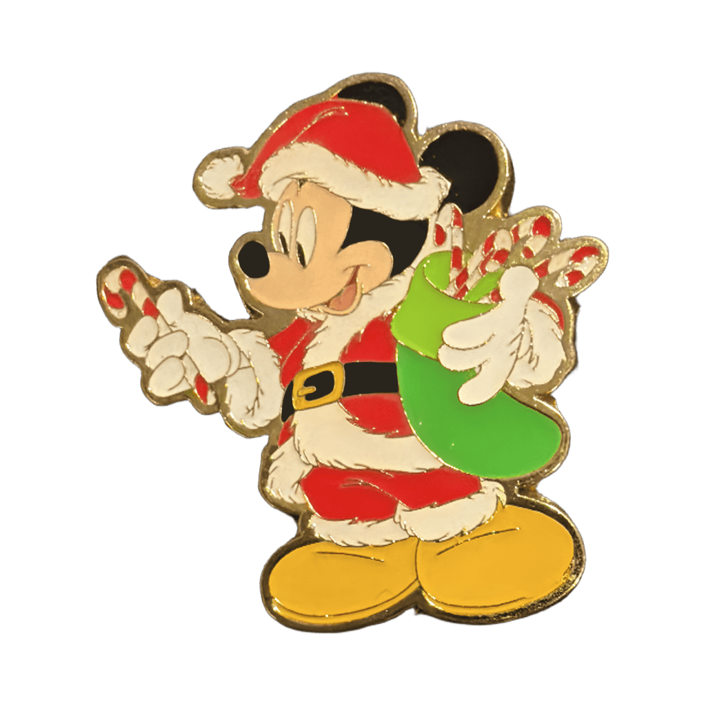 Mickey Santa Disney pin