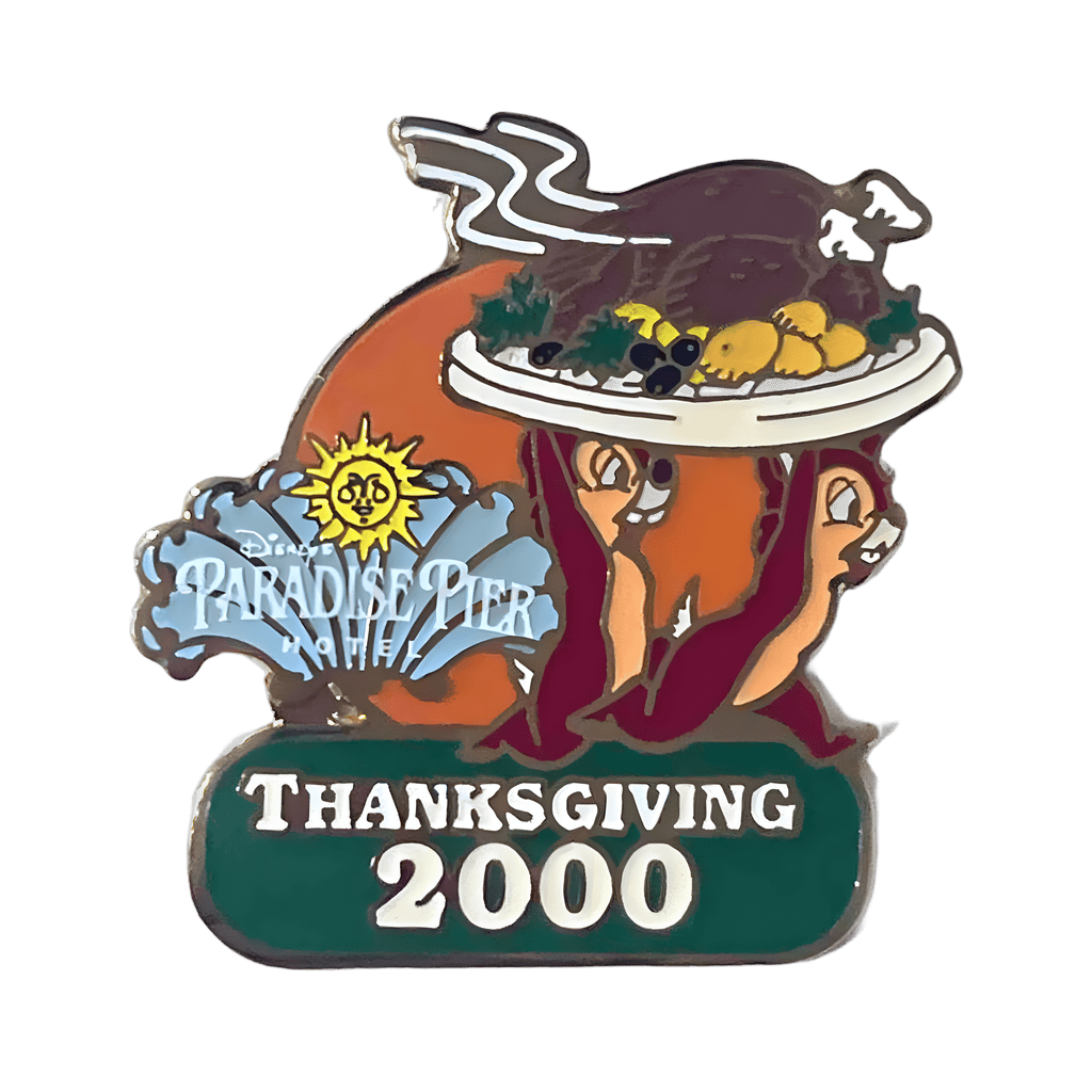 Paradise Pier - Chip & Dale Disney pin