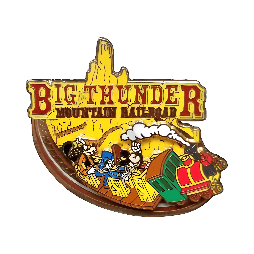Big Thunder Mountain Railroad Disney pin
