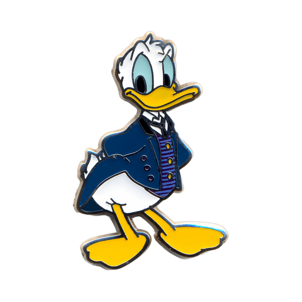 The Haunted Mansion Donald and Daisy Cast Costume Set - Butler Donald Duck Disney pin