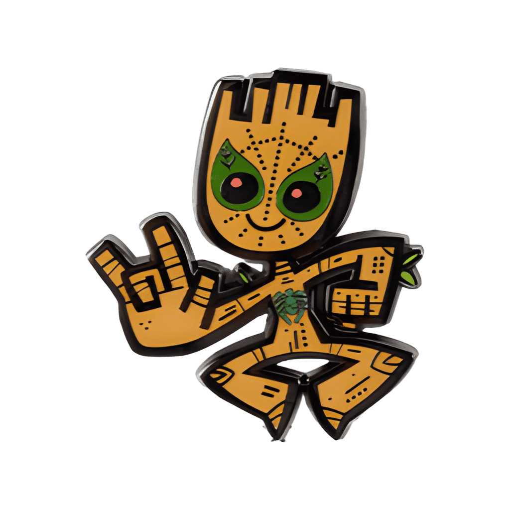 Groot as Spider-Man Disney pin