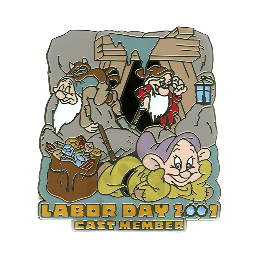 Labor Day Cast Exlusive 2007 Disney pin