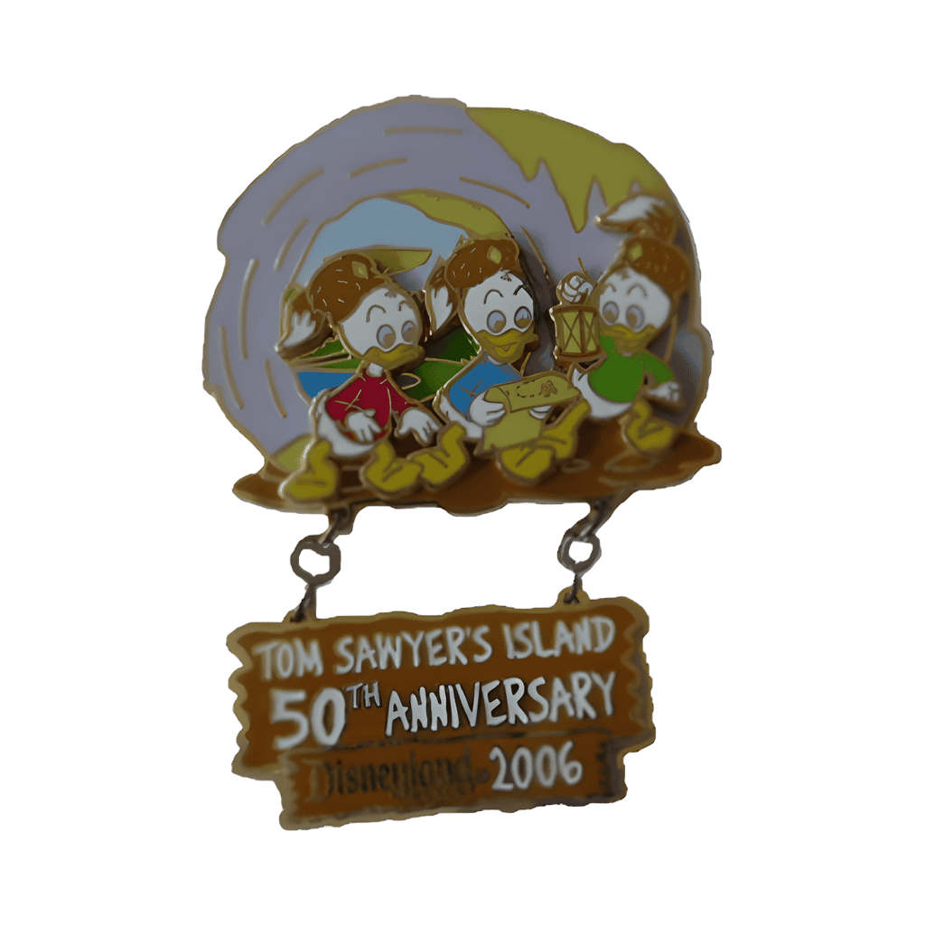 Tom Sawyer Island 50th Anniversary Disney pin