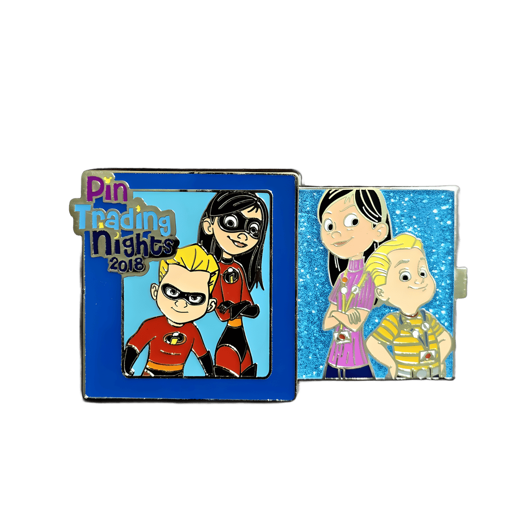 Violet and Dash Pin Trading Disney pin