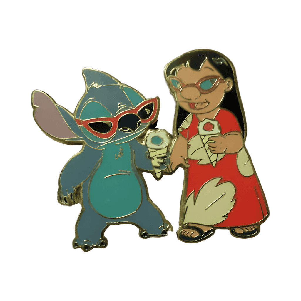Lilo and Stitch with Shaved Ice Disney pin