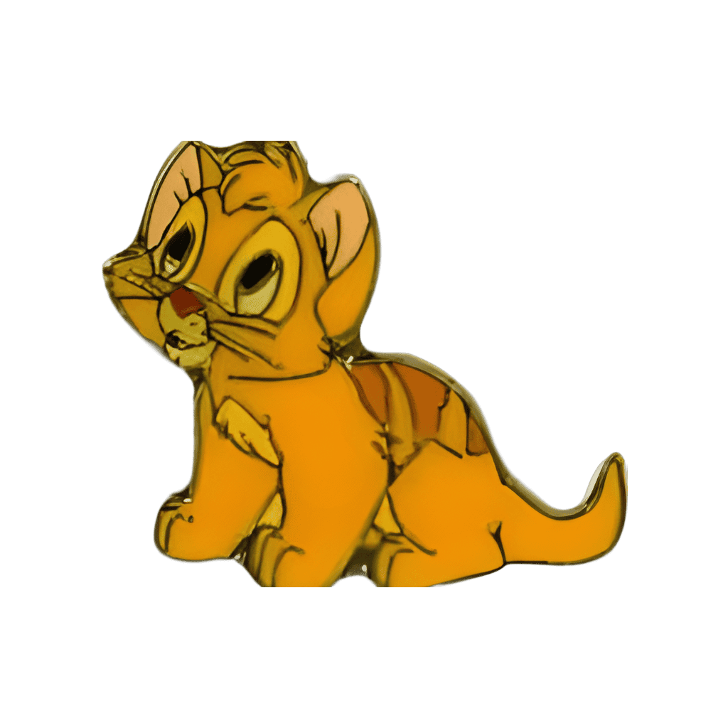 Oliver Sitting Disney pin
