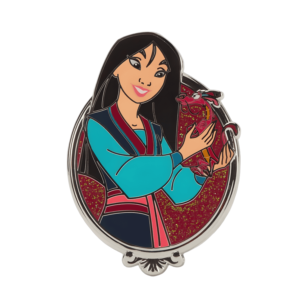 Mulan and Mushu Disney pin