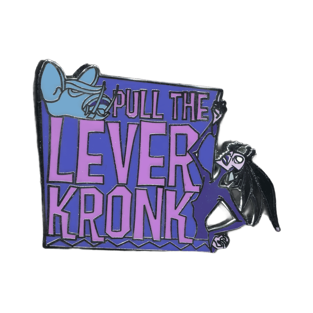 Pull the Lever Kronk Disney pin
