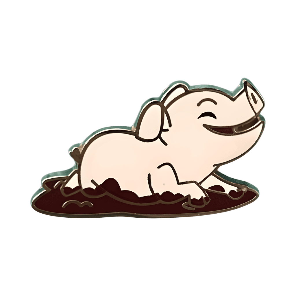 Muddy Pig Disney pin