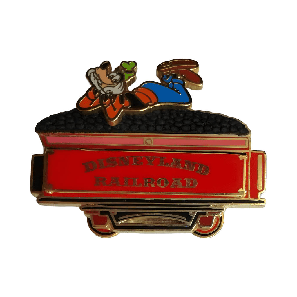 Goofy on Coal Car Disney pin
