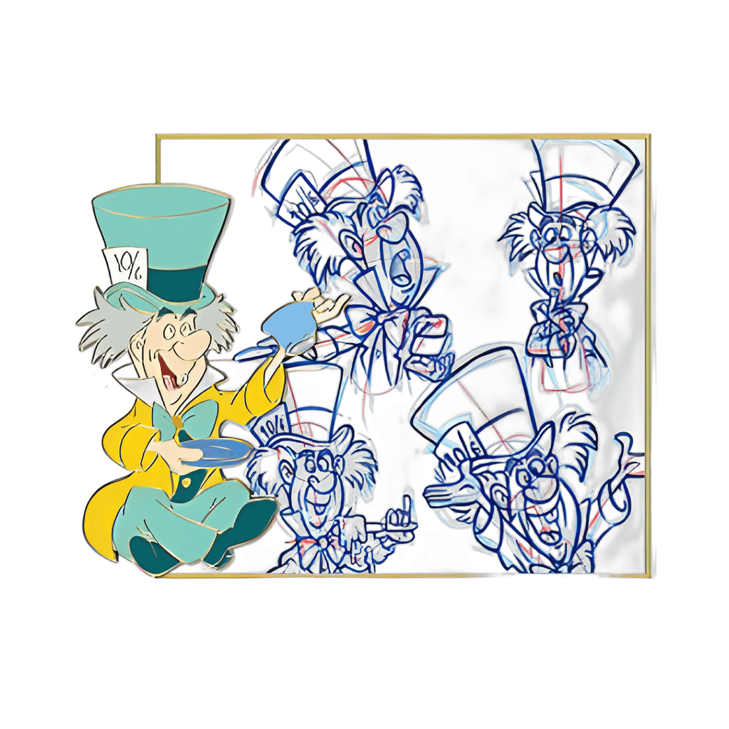 Mad Hatter Disney pin