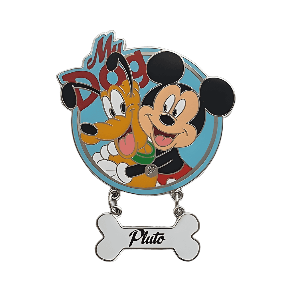 Mickey and Pluto Disney pin
