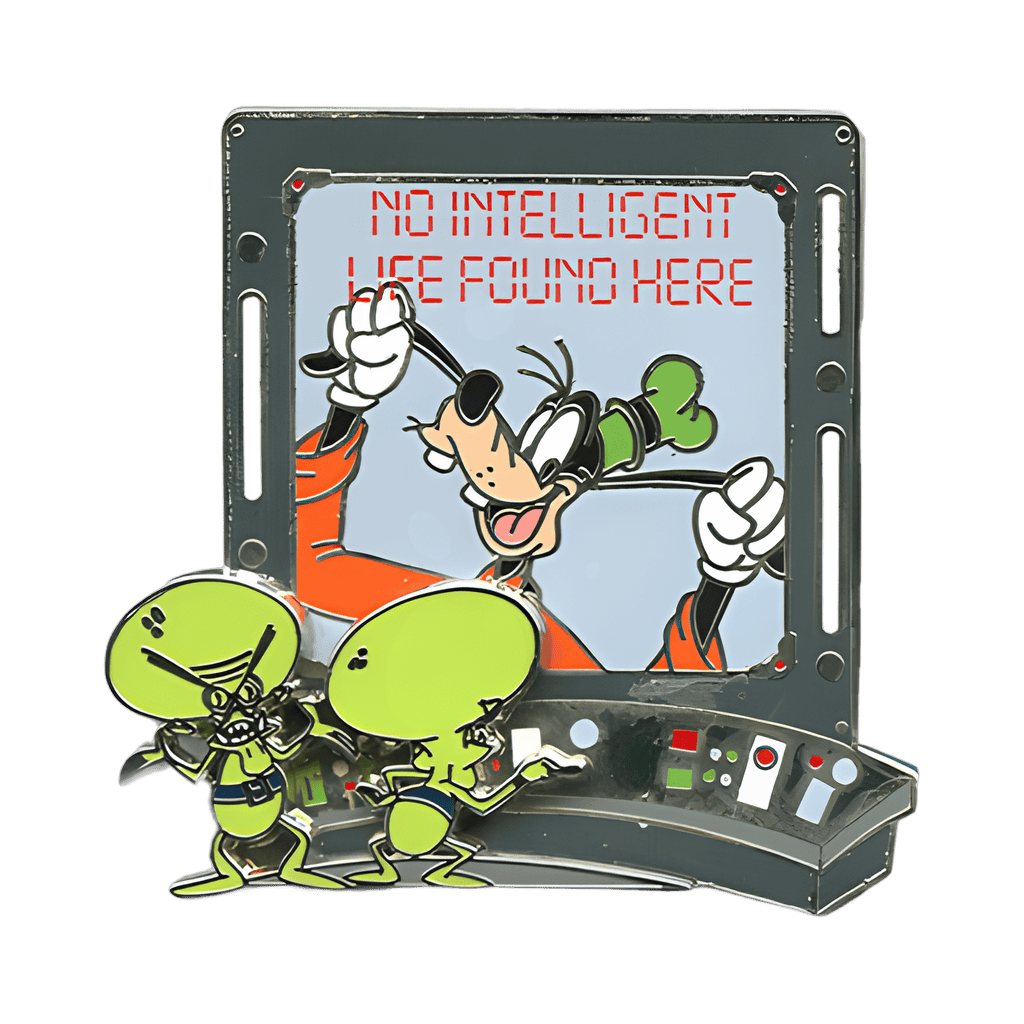 No Intelligent Life Found Here - Goofy Disney pin