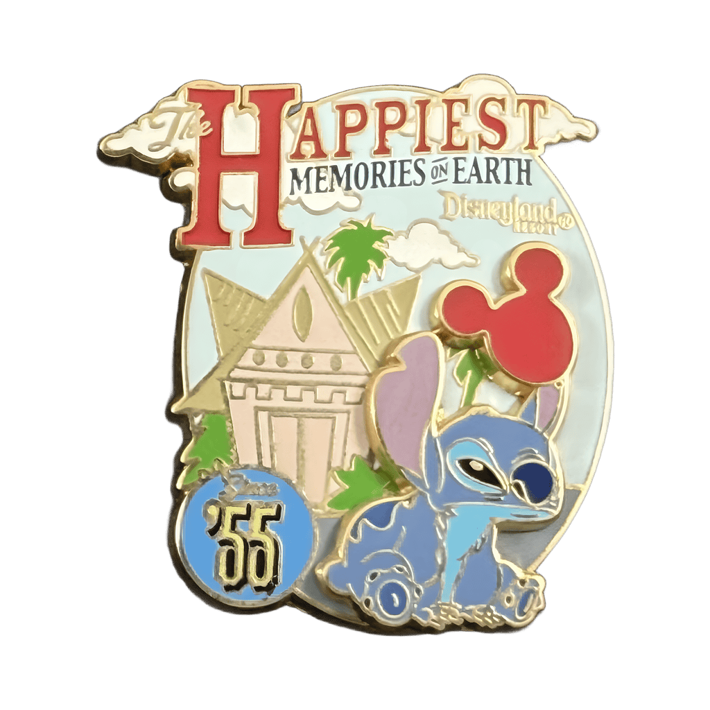 Stitch at the Enchanted Tiki Room Disney pin