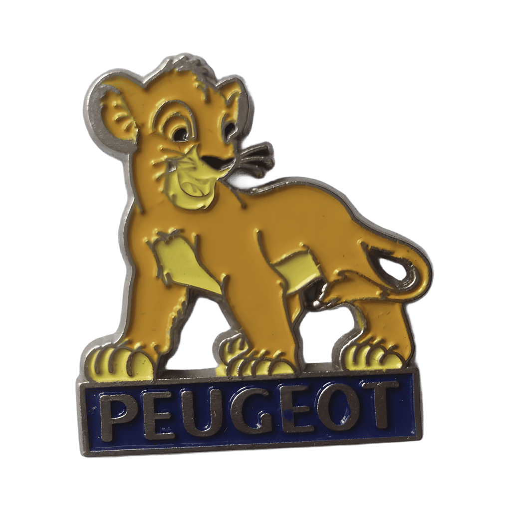 Simba as a Cub - Peugeot Sponsor Disney pin