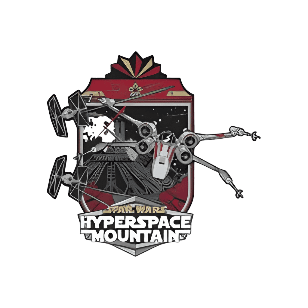 Star Wars Hyperspace Mountain Disney pin