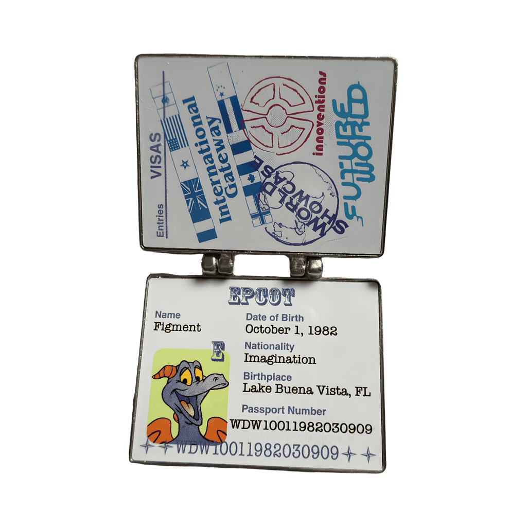 Figment Disney pin