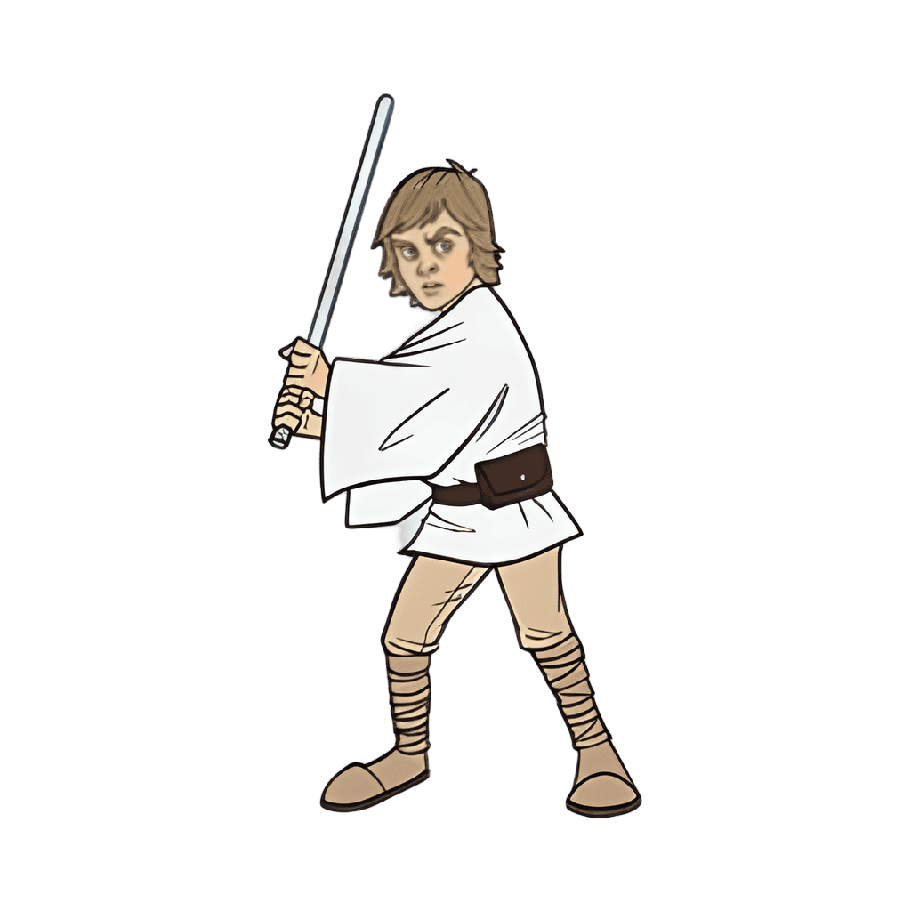 Luke Skywalker Disney pin