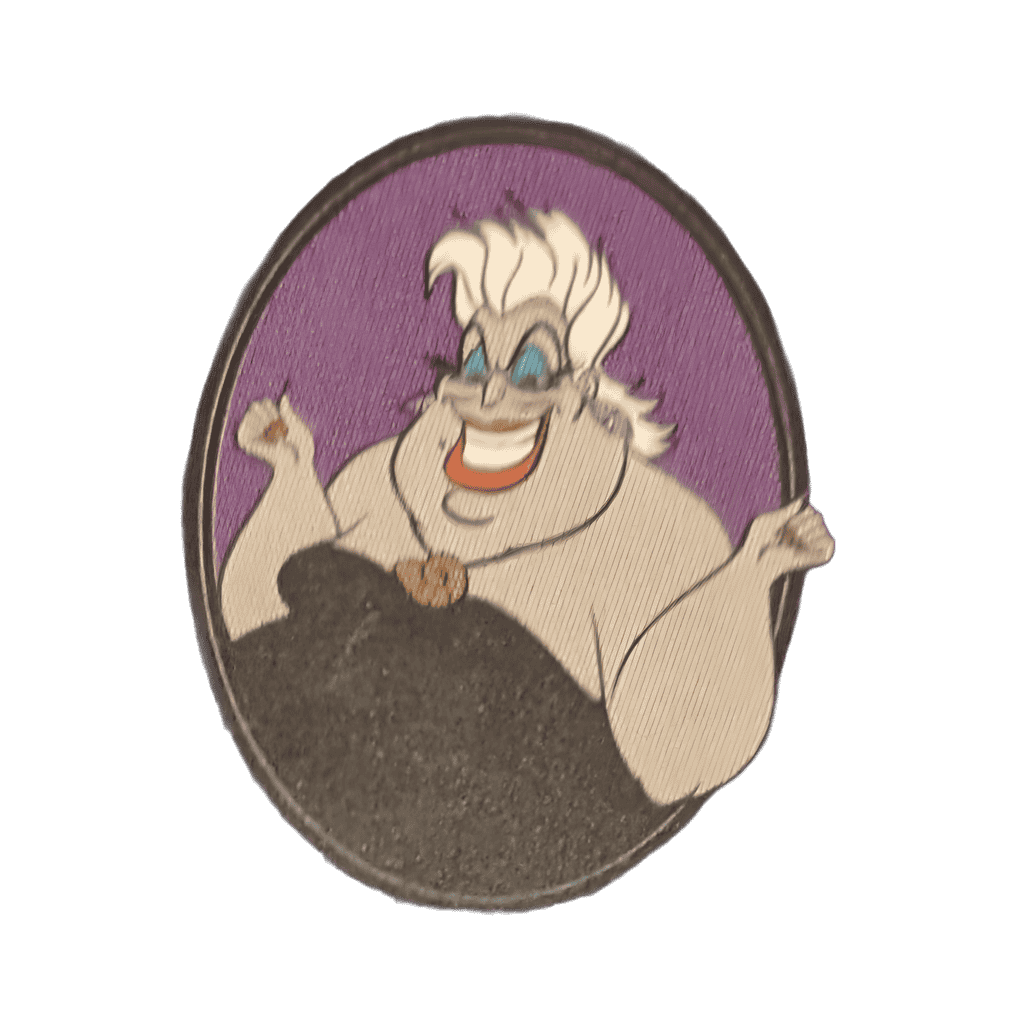 Ursula in Purple Disney pin