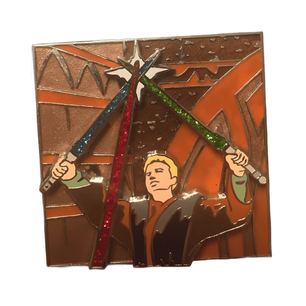 Anakin Skywalker Lightsabers Disney pin