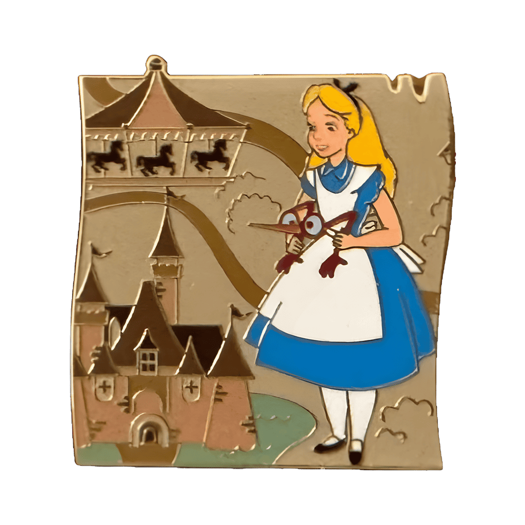Pin’venture Map Mystery Collection — Alice Disney pin