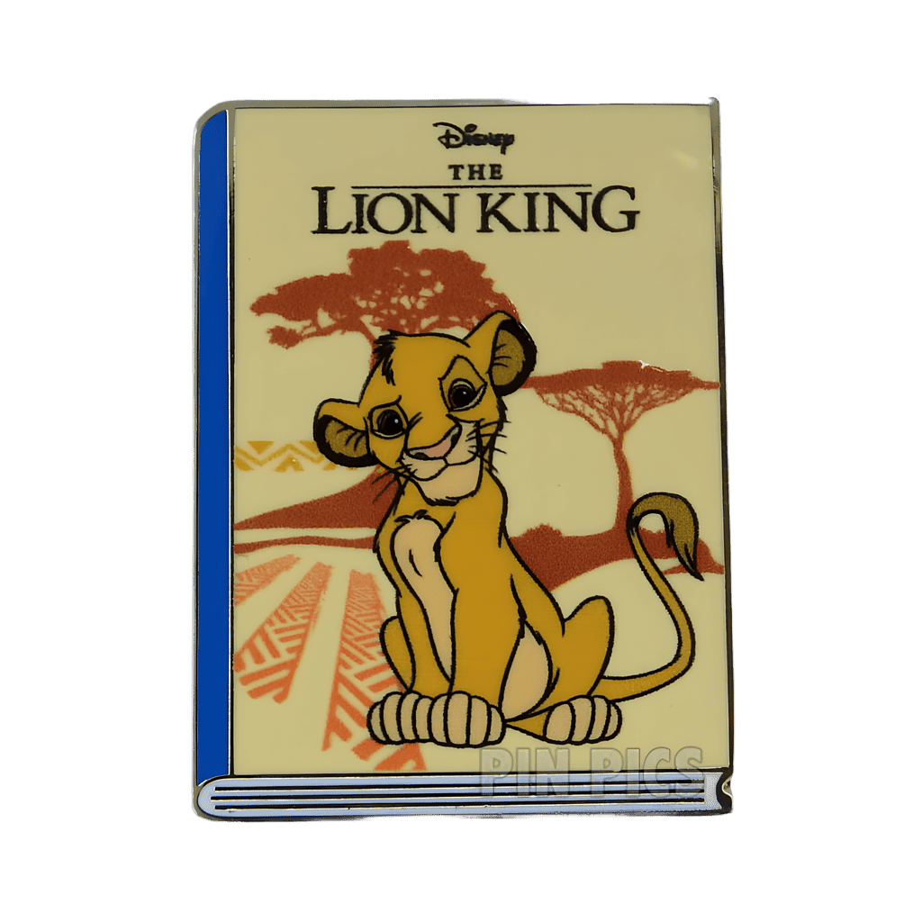 The Lion King - Simba Book Disney pin