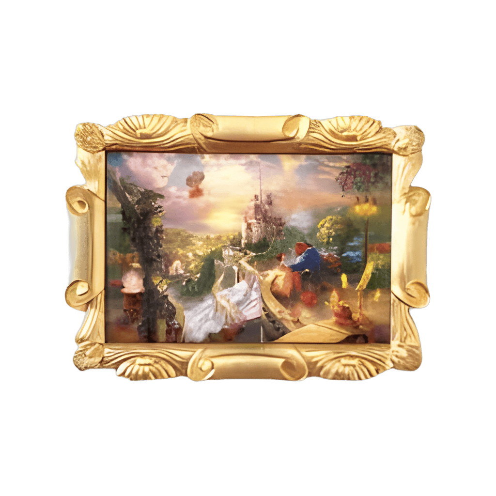 Beauty and the beast Disney pin