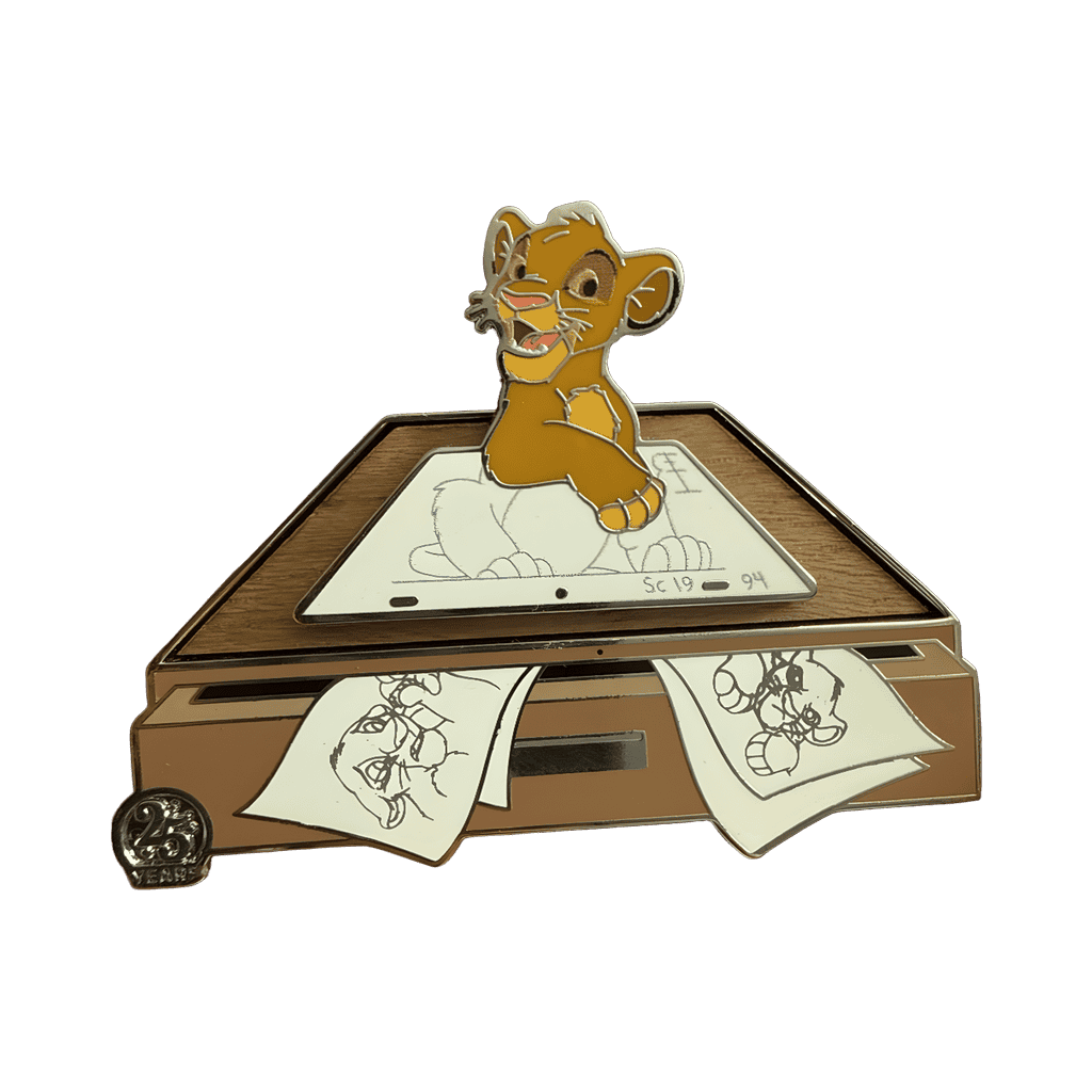 Simba Disney pin