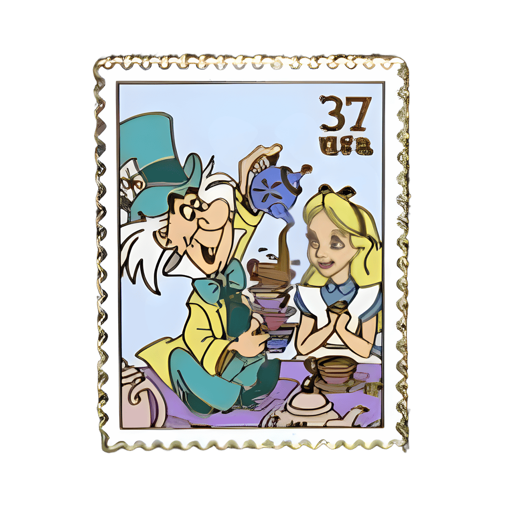 Alice & Mad Hatter Disney pin