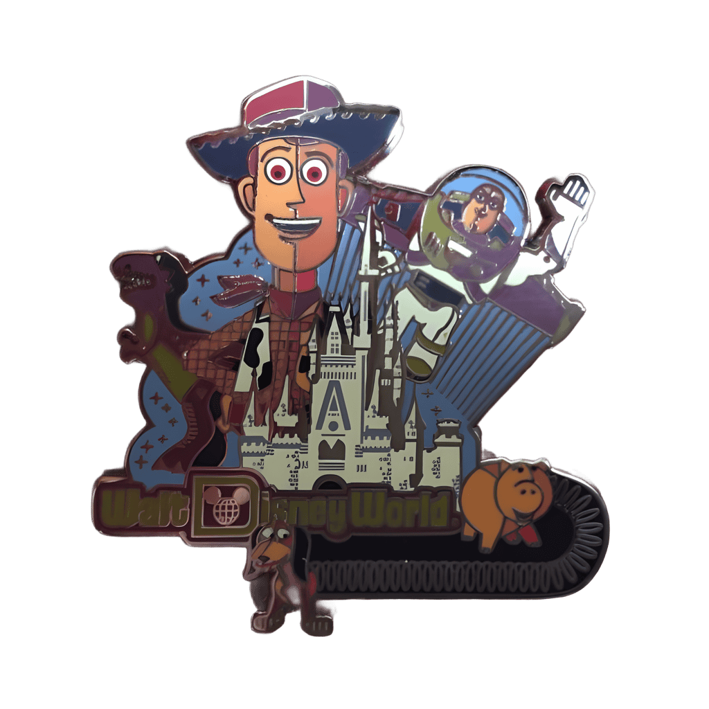 Toy Story Family and Cinderella Castle Disney pin