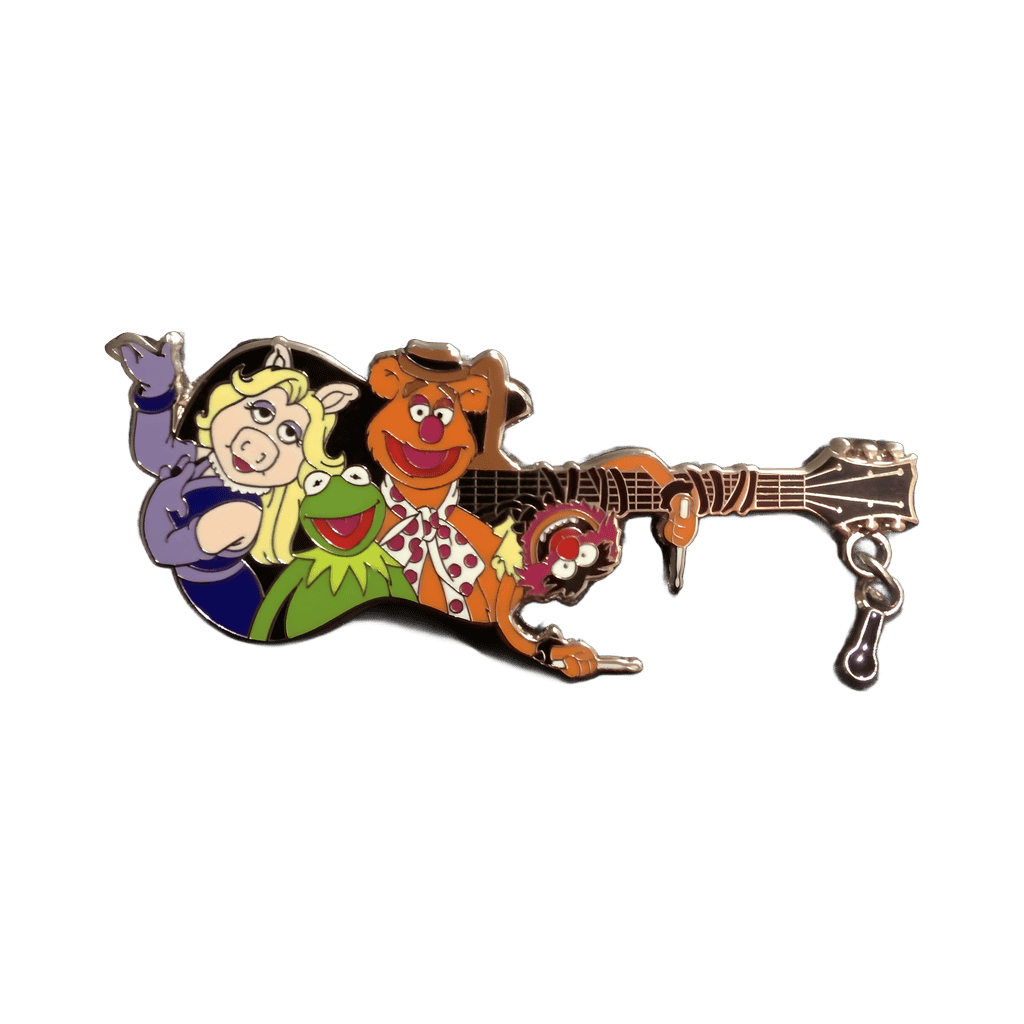 Muppets Gang Guitar Disney pin
