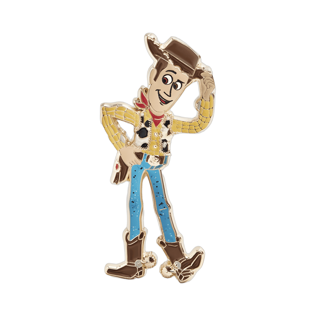 Pixar Woody 2D Disney pin