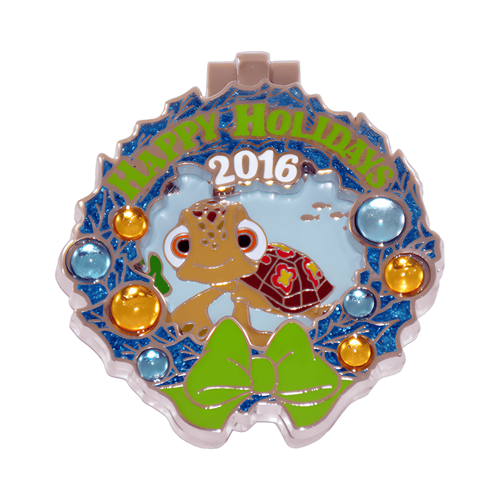 Vero Beach - Squirt Wreath Disney pin