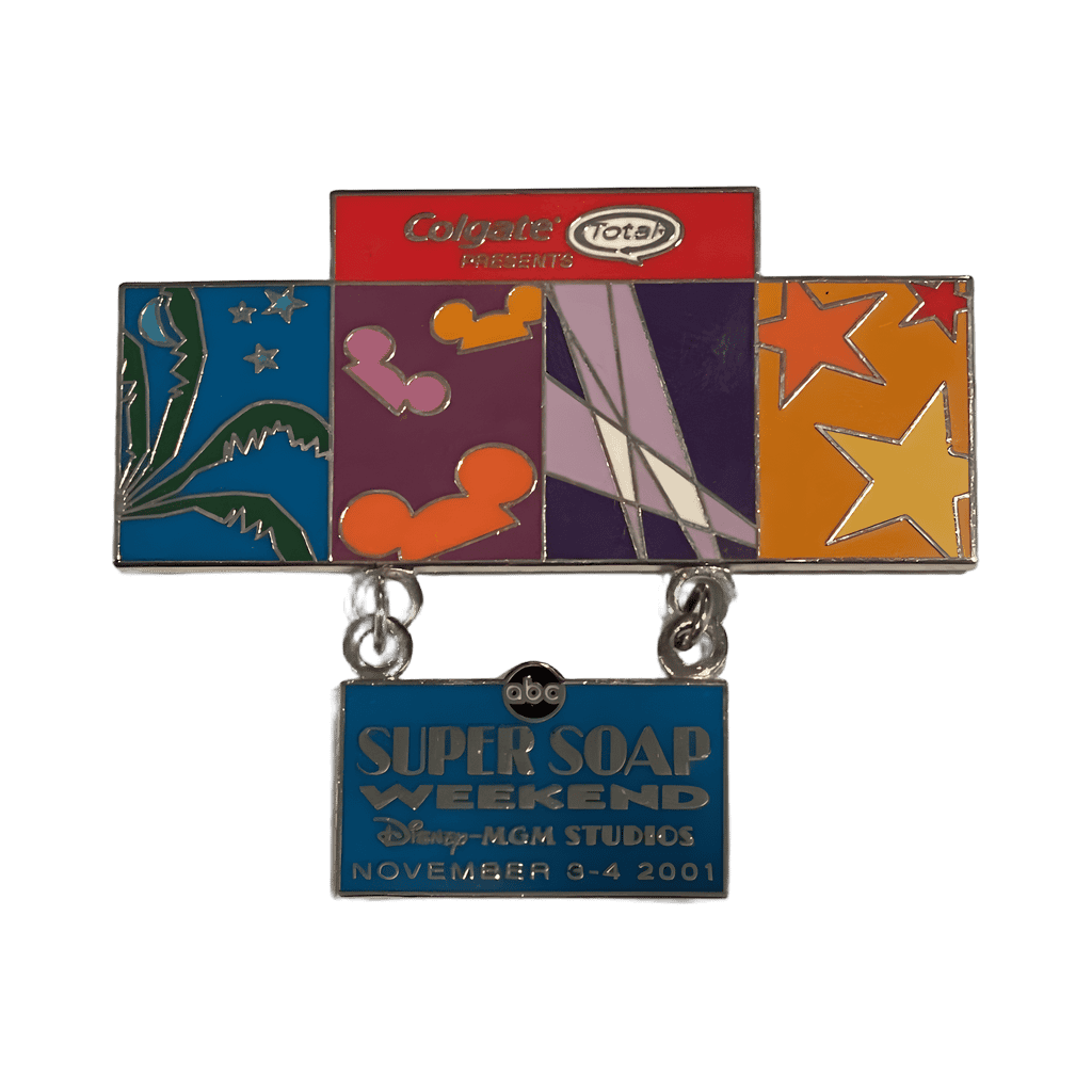 Colgate Sponsor Dangle Disney pin