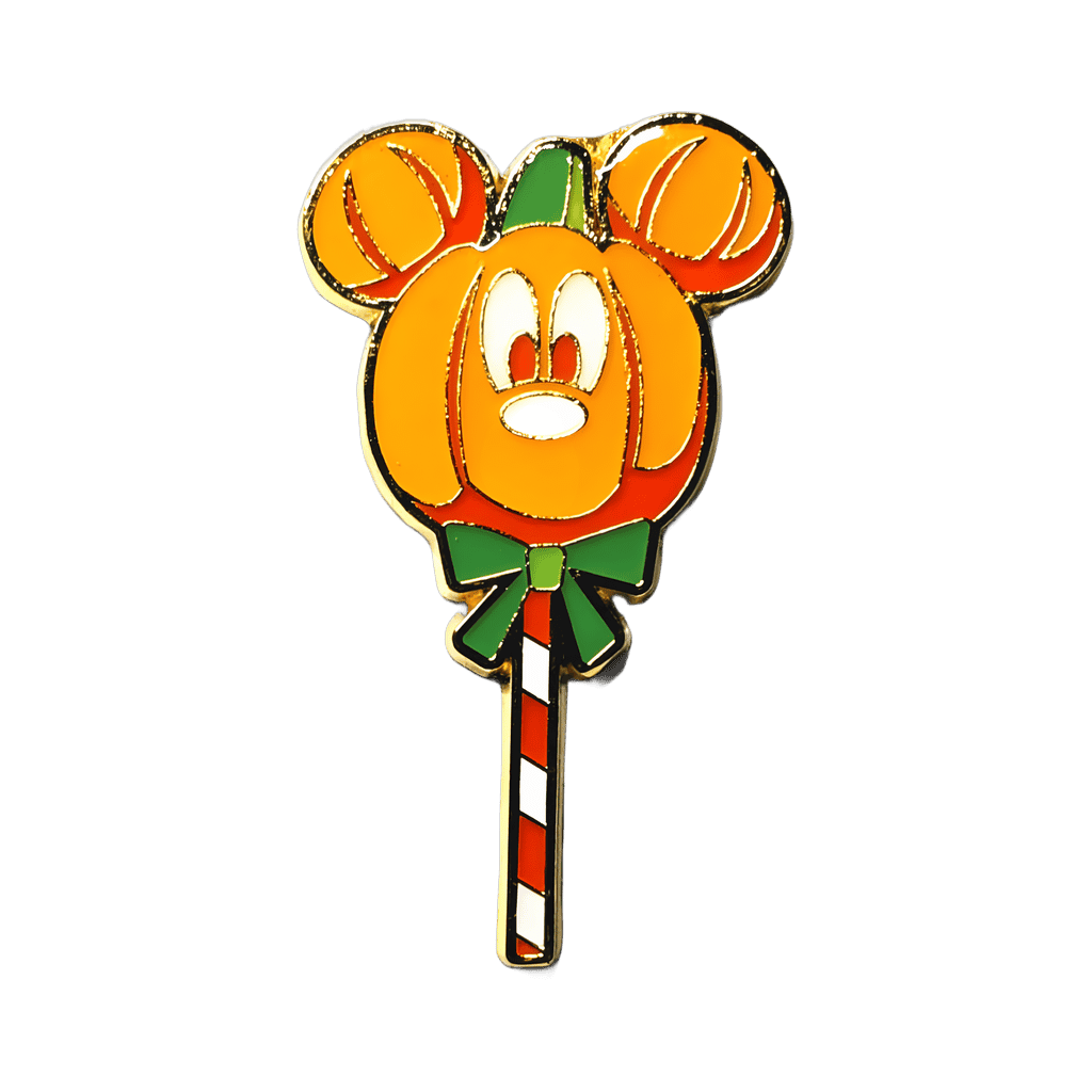 Mickey Mouse Pumpkin Wand Pin Disney pin
