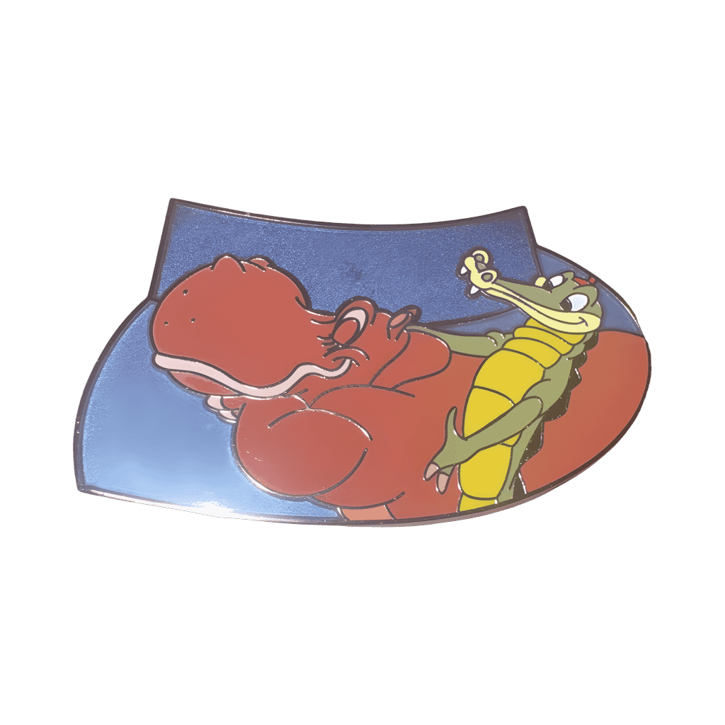 Hyacinth Hippo and Ben Ali Gator Disney pin