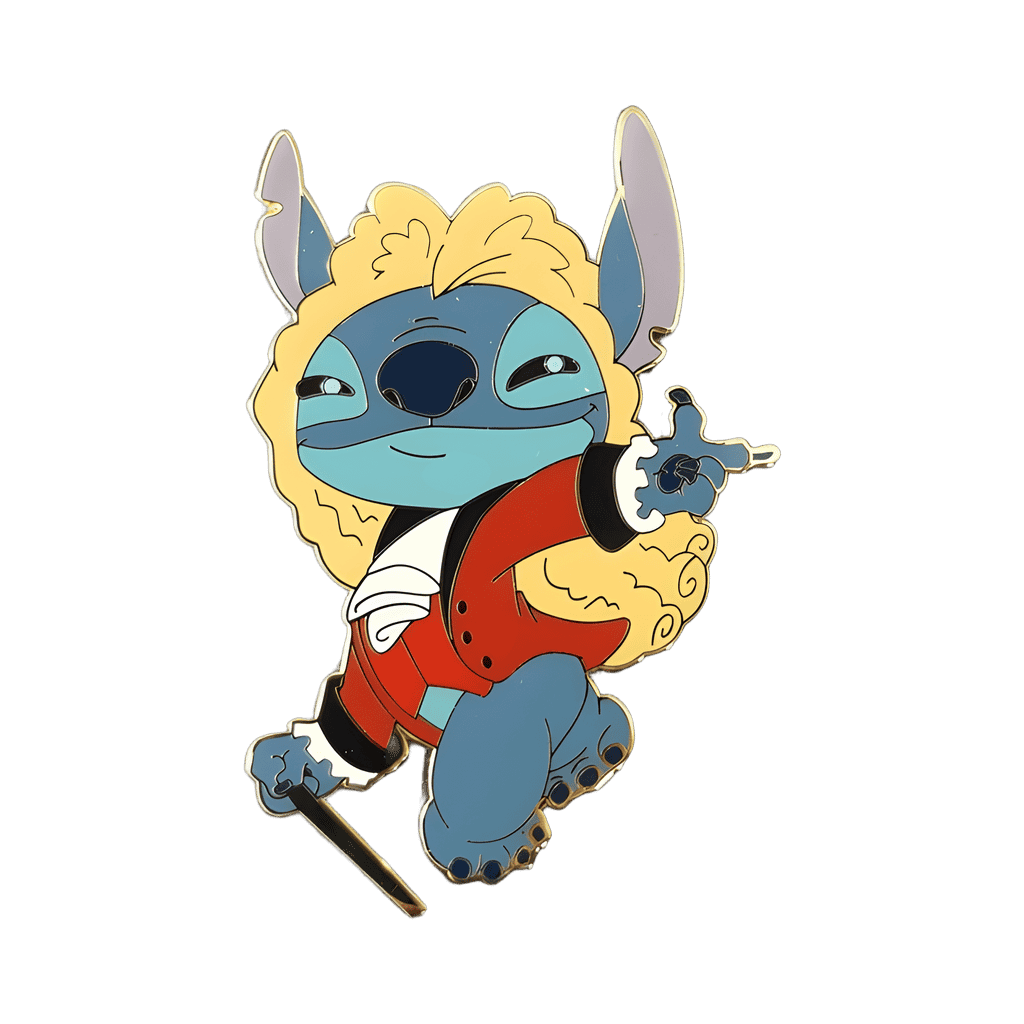 18th Century Stitch Disney pin