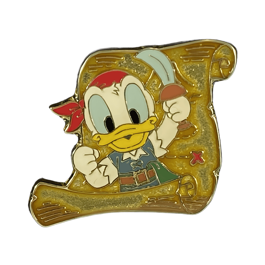 Disney Pirates Summer - Treasure Map - Donald Disney pin