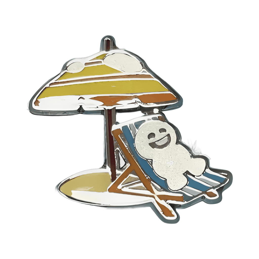 Snowgie - Beach Chair and Umbrella Disney pin