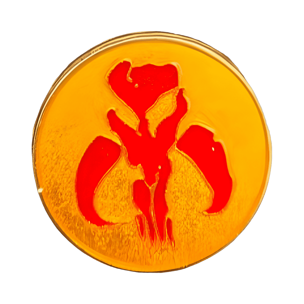 Mandalorian Mythosaur Symbol Disney pin