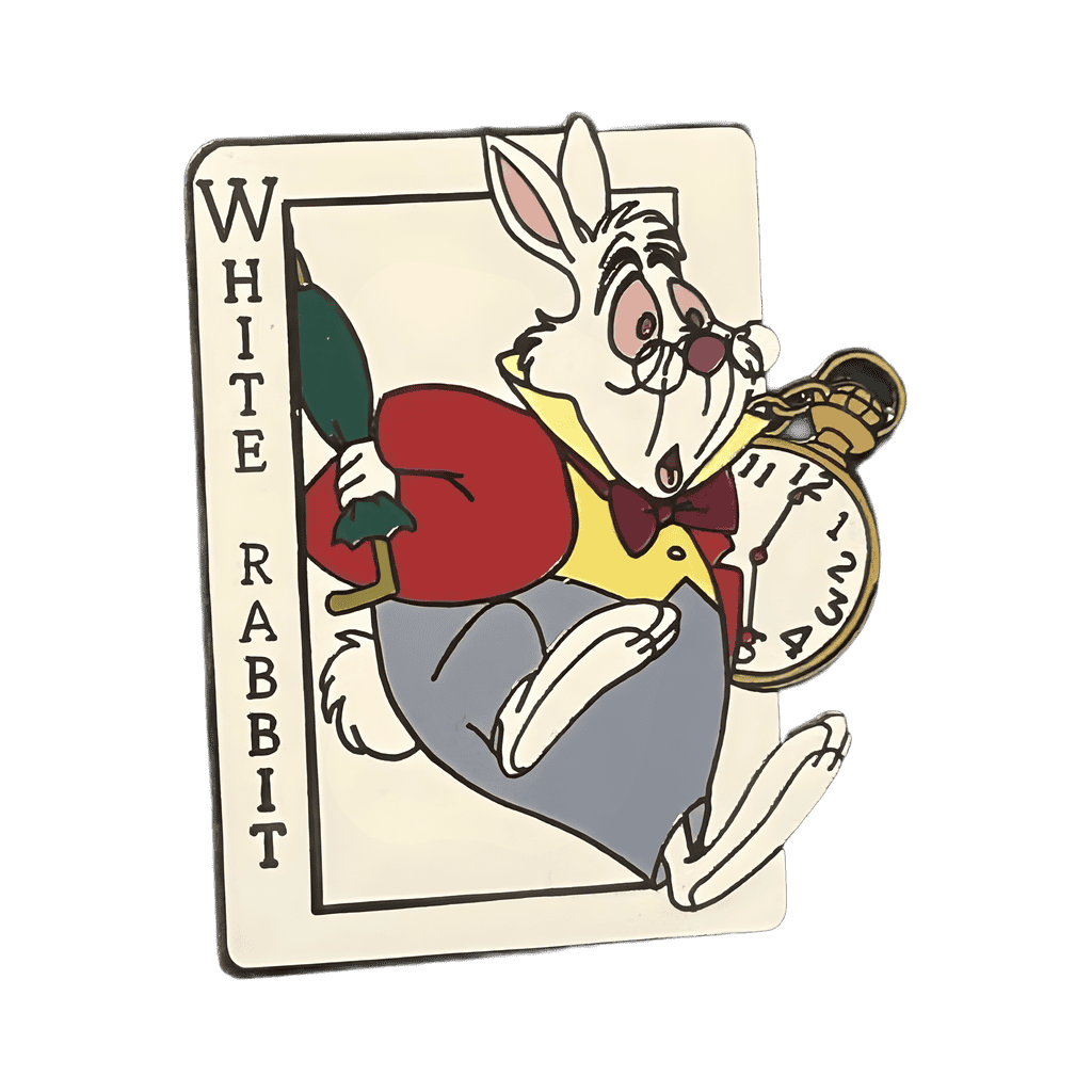 White Rabbit Disney pin