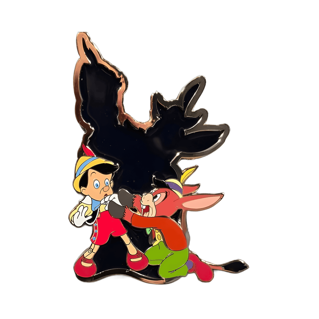 Pinocchio & Lampwick Disney pin
