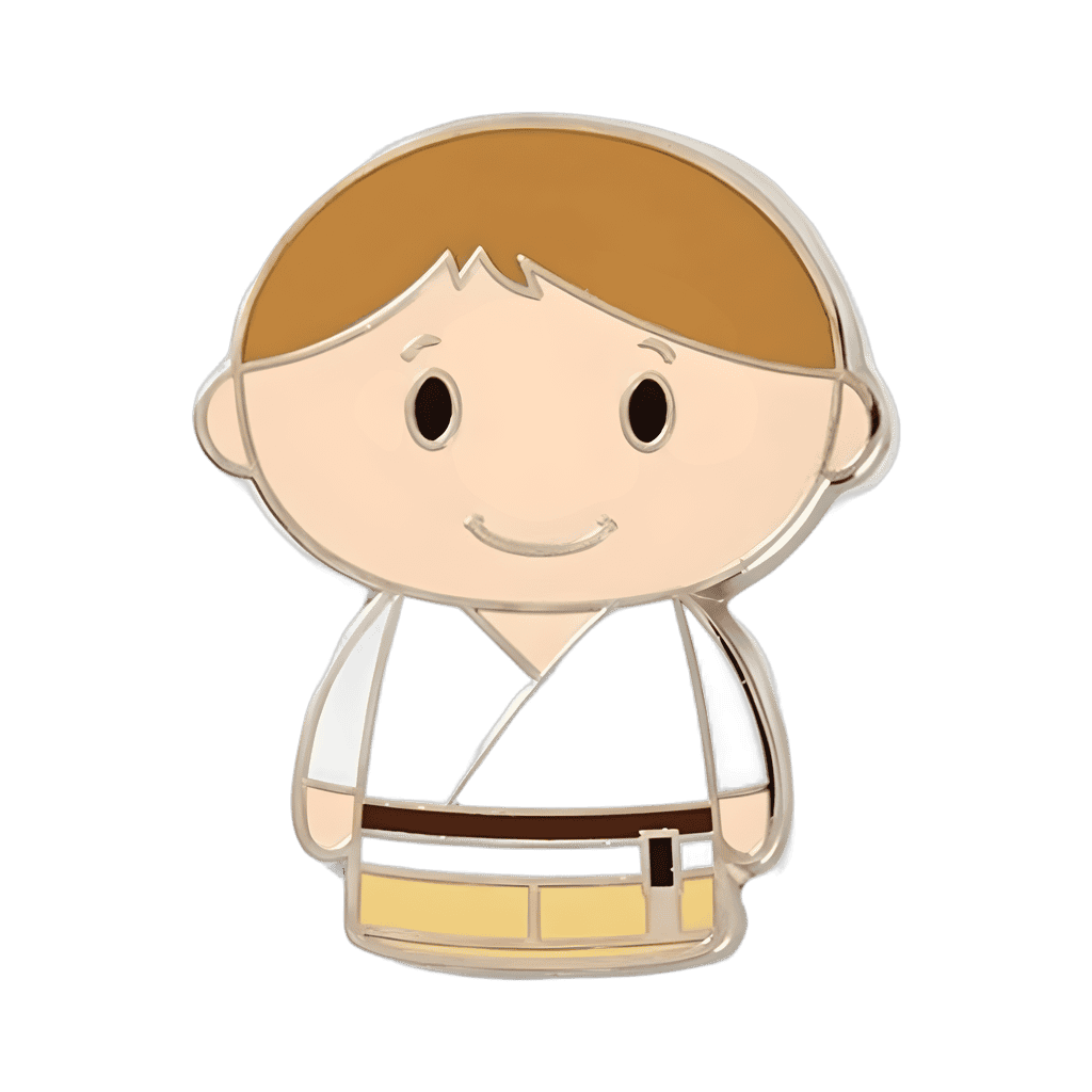 Luke Skywalker Disney pin