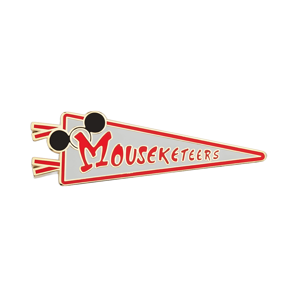 Mouseketeers Pennant Disney pin